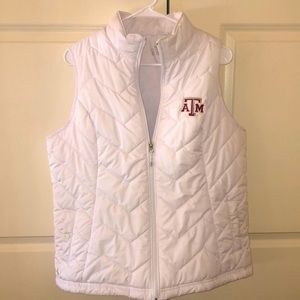 Texas A&M puffy vest